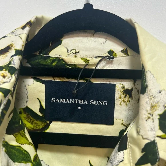 NOT- Samantha Sung Sleeveless MIDI Dress, butter yellow Size 10 - Picture 9 of 9